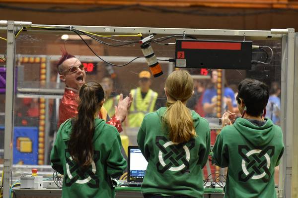 Team introductions at Rah Cha Cha Ruckus